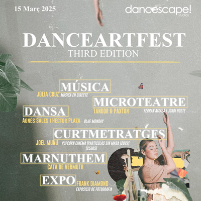 3r DanceArtFest, Dancescape! Studio, lleida, 2025 3r DanceArtFest, Dancescape! Studio, lleida, 2025