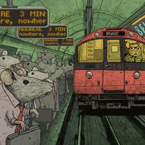 Curt 'Despierta!' de Steve Cutts Curt 'Despierta!' de Steve Cutts
