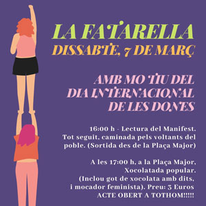 Dia Internacional de les Dones - La Fatarella 2020