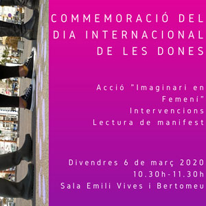 Imaginari Femení - Consell Comarcal del Montsià 2020 Imaginari Femení - Consell Comarcal del Montsià 2020