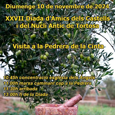 27a Diada d'Amics dels Castells i del Nucli Antic de Tortosa - Tortosa 2024 27a Diada d'Amics dels Castells i del Nucli Antic de Tortosa - Tortosa 2024
