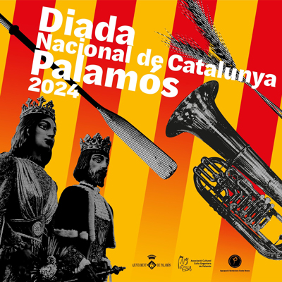 Diada Nacional de Catalunya a Palamós 2024