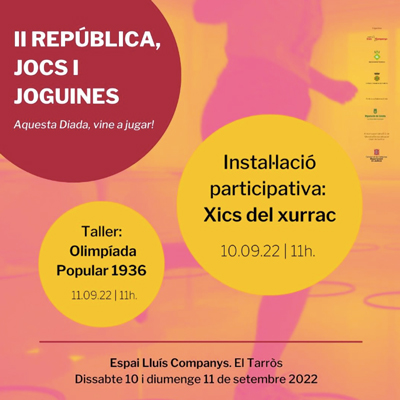 Diada de Catalunya, Espai Lluís Companys, El Tarròs, 2022 Diada de Catalunya, Espai Lluís Companys, El Tarròs, 2022