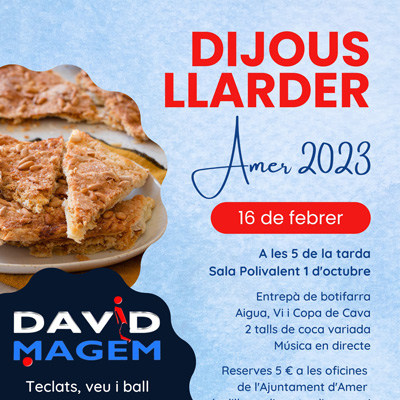 Dijous Llarder a Amer 2023 Dijous Llarder a Amer 2023