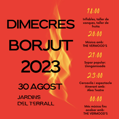 Dimecres Borjut a Les Borges Blanques, 2023 Dimecres Borjut a Les Borges Blanques, 2023