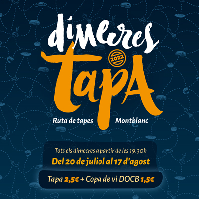 Dimecres tapa a Montblanc, 2022