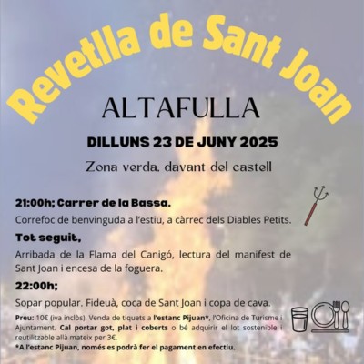 Revetlla de Sant Joan d'Altafulla, 2025
