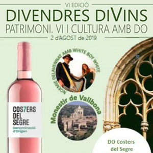 Divendres DiVins a Vallbona de les Monges, 2019
