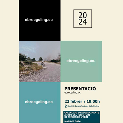 Presentació ‘ebrecycling.cc’ - Tortosa 2024 Presentació ‘ebrecycling.cc’ - Tortosa 2024