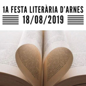 Festa Literària d'Arnes, 1a edició, 2019