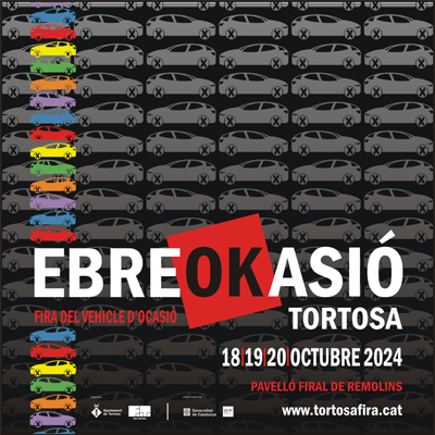 Ebreokasió. Fira del vehicle d'ocasió, Tortosa, 2024 Ebreokasió. Fira del vehicle d'ocasió, Tortosa, 2024