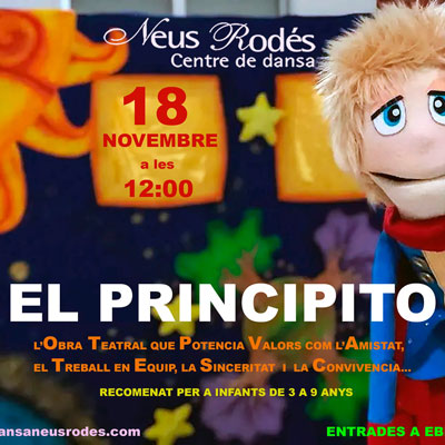 Espectacle 'El Principito', Companyia Aula Teatre Espectacle 'El Principito', Companyia Aula Teatre