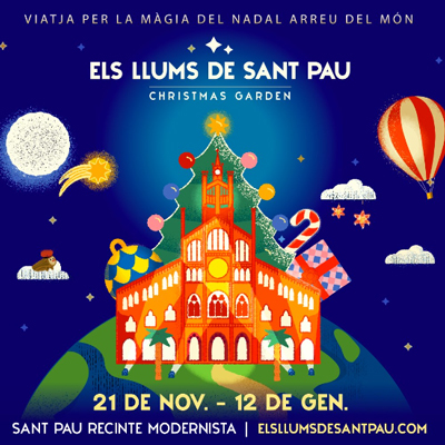 Els Llums de Sant Pau a Barcelona 2024 Els Llums de Sant Pau a Barcelona 2024