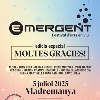 Festival Emergent, Madremanya, 2025