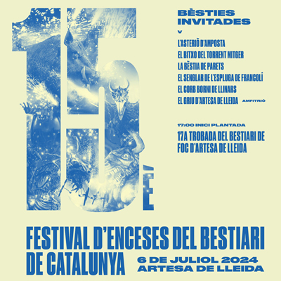 15è Festival d'Enceses del Bestiari de Catalunya, Artesa de Lleida, 2024 15è Festival d'Enceses del Bestiari de Catalunya, Artesa de Lleida, 2024