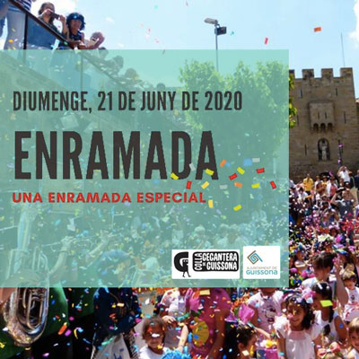 Una Enramada especial, Enramada, Guissona, 2020