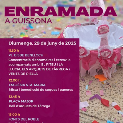 L'enramada a Guissona, 2025