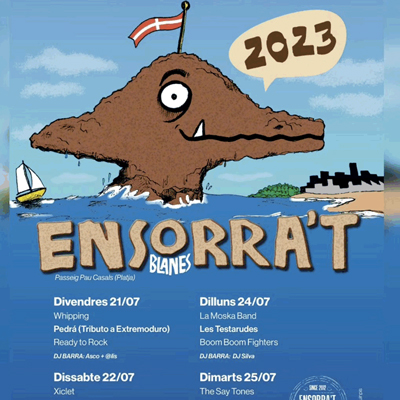 Festival de Música Ensorra't, Blanes, 2023