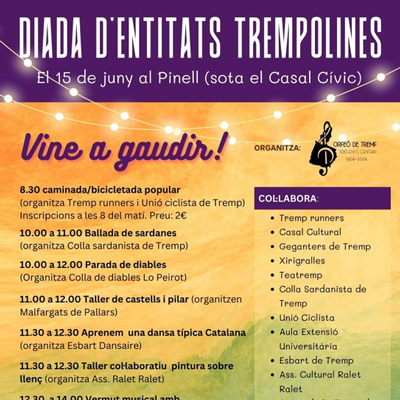Diada d'entitats trempolines, Orfeó de Tremp, Tremp, 2024