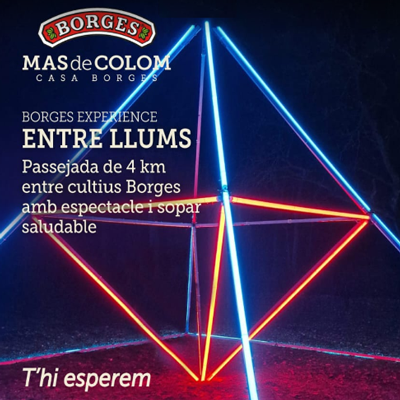 Activitat 'Entre llums', Mas de Colom, Casa Borges