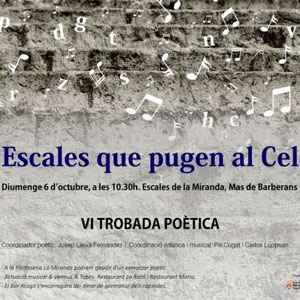 Escales de pugen al cel - Mas de Barberans 2019 Escales de pugen al cel - Mas de Barberans 2019