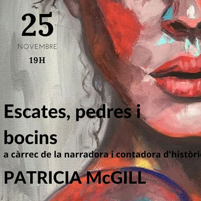 Espectacle 'Escates, pedres i bocins', amb Patricia McGill Espectacle 'Escates, pedres i bocins', amb Patricia McGill