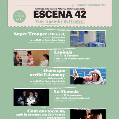 7a mostra de teatre amateur Escena 42 7a mostra de teatre amateur Escena 42
