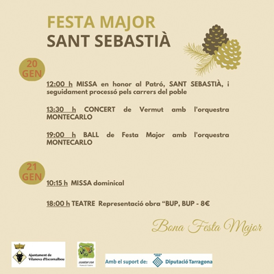 Festa Major d'Hivern de Vilanova d'Escornalbou, 2024