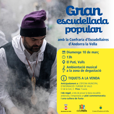 Gran Escudellada Popular d'Andorra la Vella a Valls, 2024 Gran Escudellada Popular d'Andorra la Vella a Valls, 2024