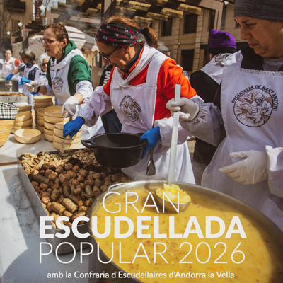 Gran Escudellada Popular d'Andorra la Vella, Valls, 2026 Gran Escudellada Popular d'Andorra la Vella, Valls, 2026