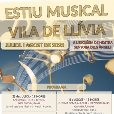 Estiu Musical a Llívia, 2025 Estiu Musical a Llívia, 2025