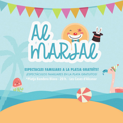 Espectacles familiars a la platja! - Alcanar 2023 Espectacles familiars a la platja! - Alcanar 2023