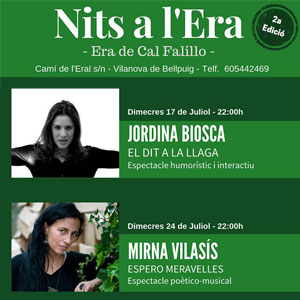 Les Nits a l'Era, Vilanova de Bellpuig, 2019