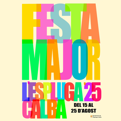 Festa Major de l'Espluga Calba, 2025 Festa Major de l'Espluga Calba, 2025