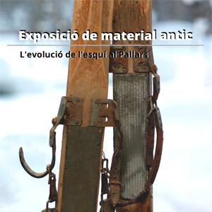 Exposició 'Material d'esquí antic'