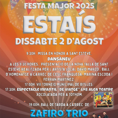 Festa Major d'Estaís, Espot, 2025