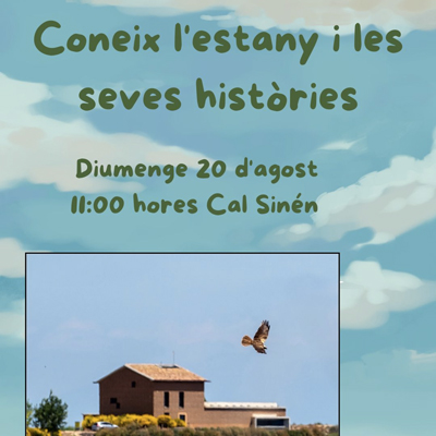 Visita guiada a Cal Sinén, Estany d'Ivars i Vila-sana, 2023 Visita guiada a Cal Sinén, Estany d'Ivars i Vila-sana, 2023