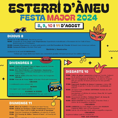 Festa Major d'Esterri d'Àneu, 2024 Festa Major d'Esterri d'Àneu, 2024