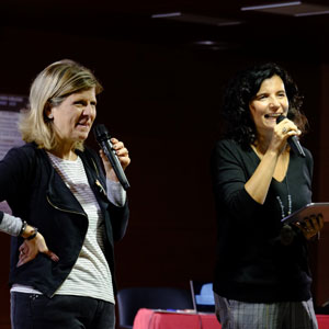Eva Bach i Montse Jiménez