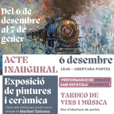 Exposició 'Pintures i Ceràmica' de Maribel Solsona, Maribel Solsona Exposició 'Pintures i Ceràmica' de Maribel Solsona, Maribel Solsona