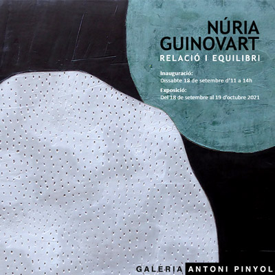 Exposició 'Relació i Equilibri' de Núria Guinovart a la Galeria Antoni Pinyol, Reus