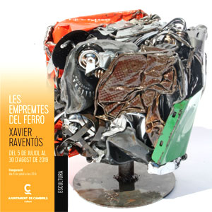 Exposició 'Les empremtes del ferro' de Xavier Raventós