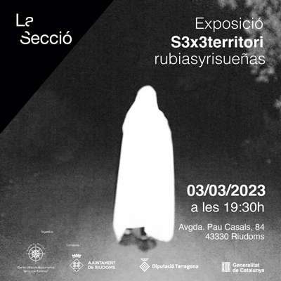 Exposició, S3x3territori, col·lectiu Rubiasyrisueñas, Sanda López i Iris Verge
