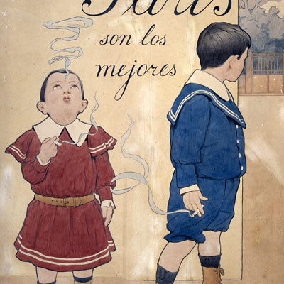 Exposició 'Cigarrillos París i la publicitat moderna' a Olot, 2020 Exposició 'Cigarrillos París i la publicitat moderna' a Olot, 2020