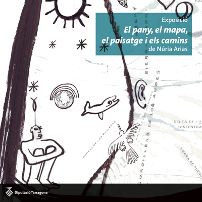 Exposició 'El pany, el mapa, el paisatge i els camins' de Núria Arias Exposició 'El pany, el mapa, el paisatge i els camins' de Núria Arias