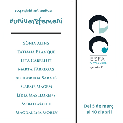 Exposició 'Univers Femení' a l'Espai Cavallers, Lleida, 2021