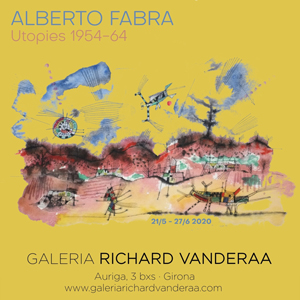 Exposició 'Utopies' d'Alberto Fabra a la Galeria Richard Vanderaa, Girona, 2020