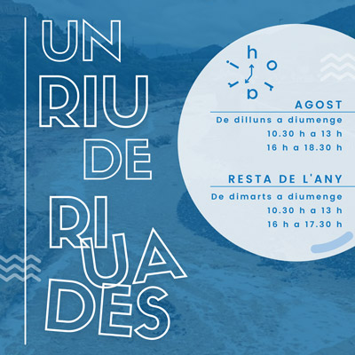 Exposició 'Un riu de riuades' de Riuada Solidària de l'Espluga de Francolí Exposició 'Un riu de riuades' de Riuada Solidària de l'Espluga de Francolí