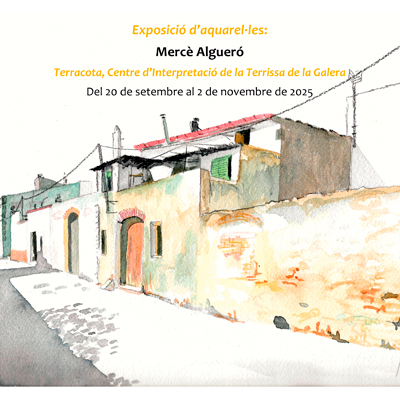 Exposició d’aquarel·les de Mercè Algueró - Museu Terracota 2025