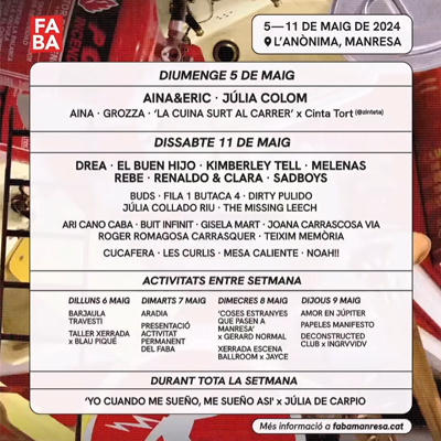 FABA | Festival Artístic del Barri Antic